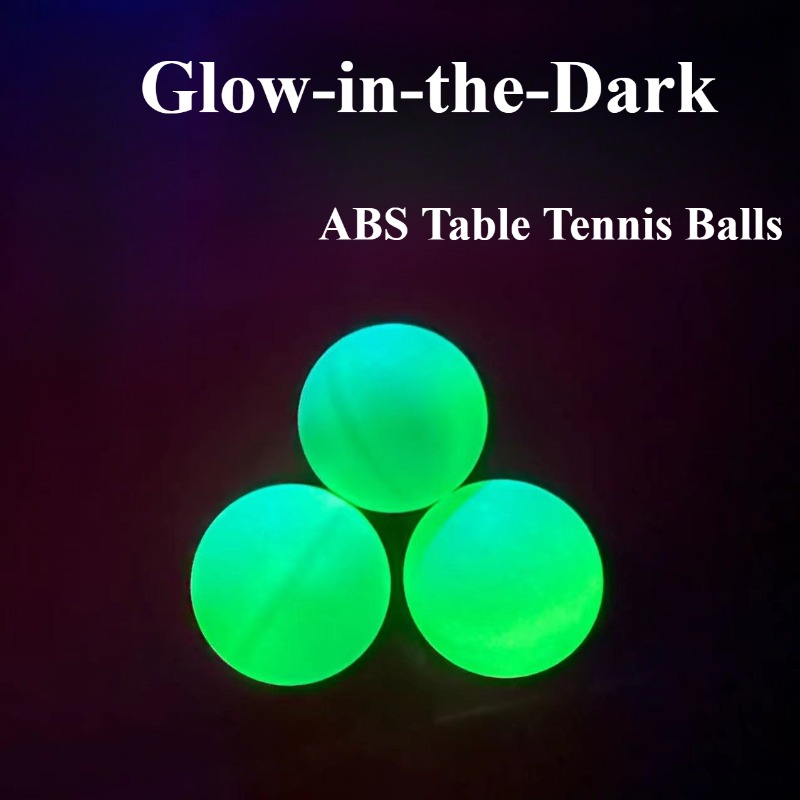 Table Tennis How To Play - Светящиеся в темноте шарики для настольного