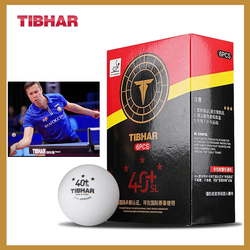 Table Tennis Pc - TIBHAR 3-звездочный бесшовный мяч для настольного
