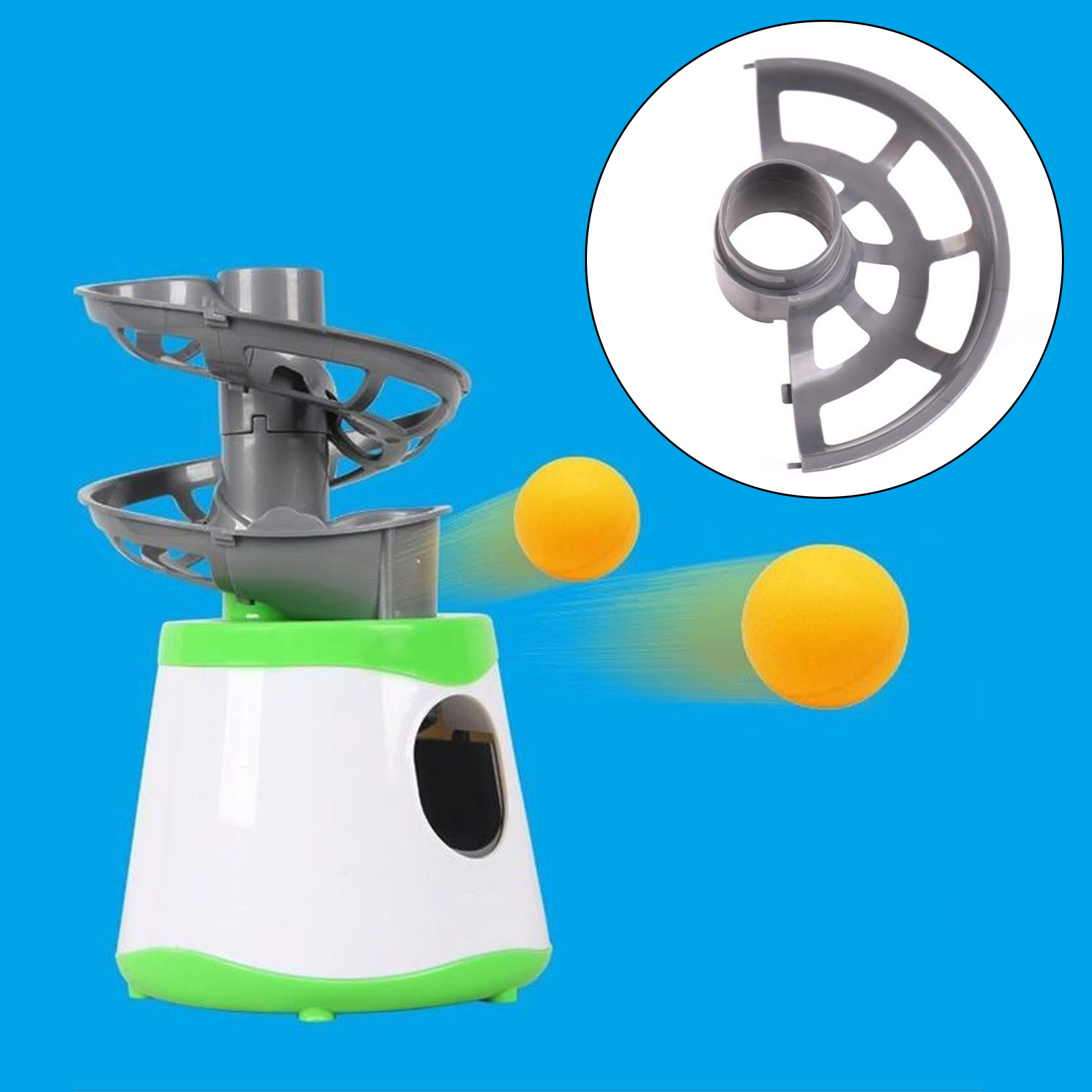 Портативный кувшин для мячей д – обзор и цена Table Tennis Gun