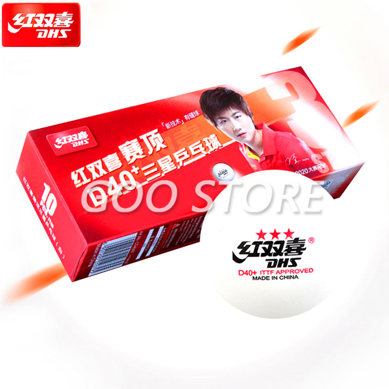 Шарики DHS 3-star D40 +, из по – обзор и цена Table Tennis How To Play