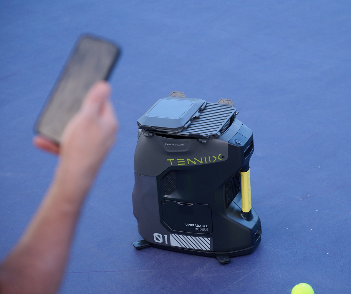 Теннисный тренажер Tenniix: Ро – обзор и цена Robot Ball Machine