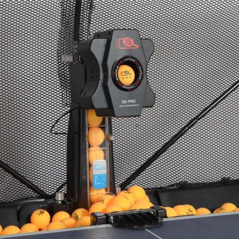 HUIPANG S6-PRO робот для насто – обзор и цена Table Tennis Gun