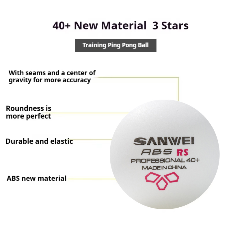 SANWEI RS40 + 3-звездочные мяч – обзор и цена Table Tennis How To Play